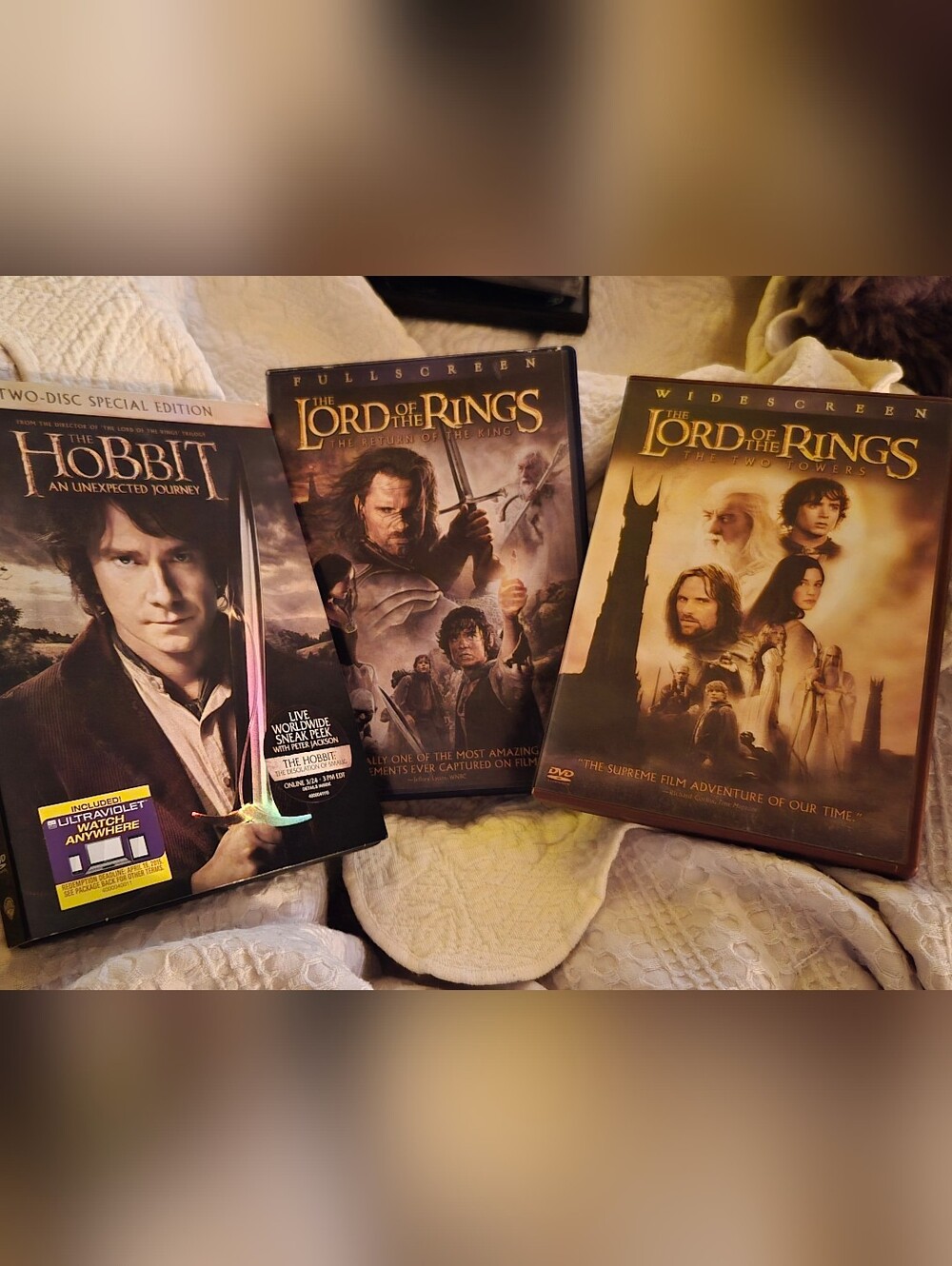 The Hobbit & Lord of the Rings DVD Bundle Special Edition